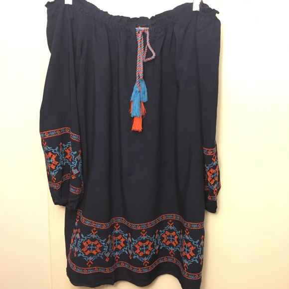 SOLD ELSEWHERE- boho shift dress - Picture 4 of 7